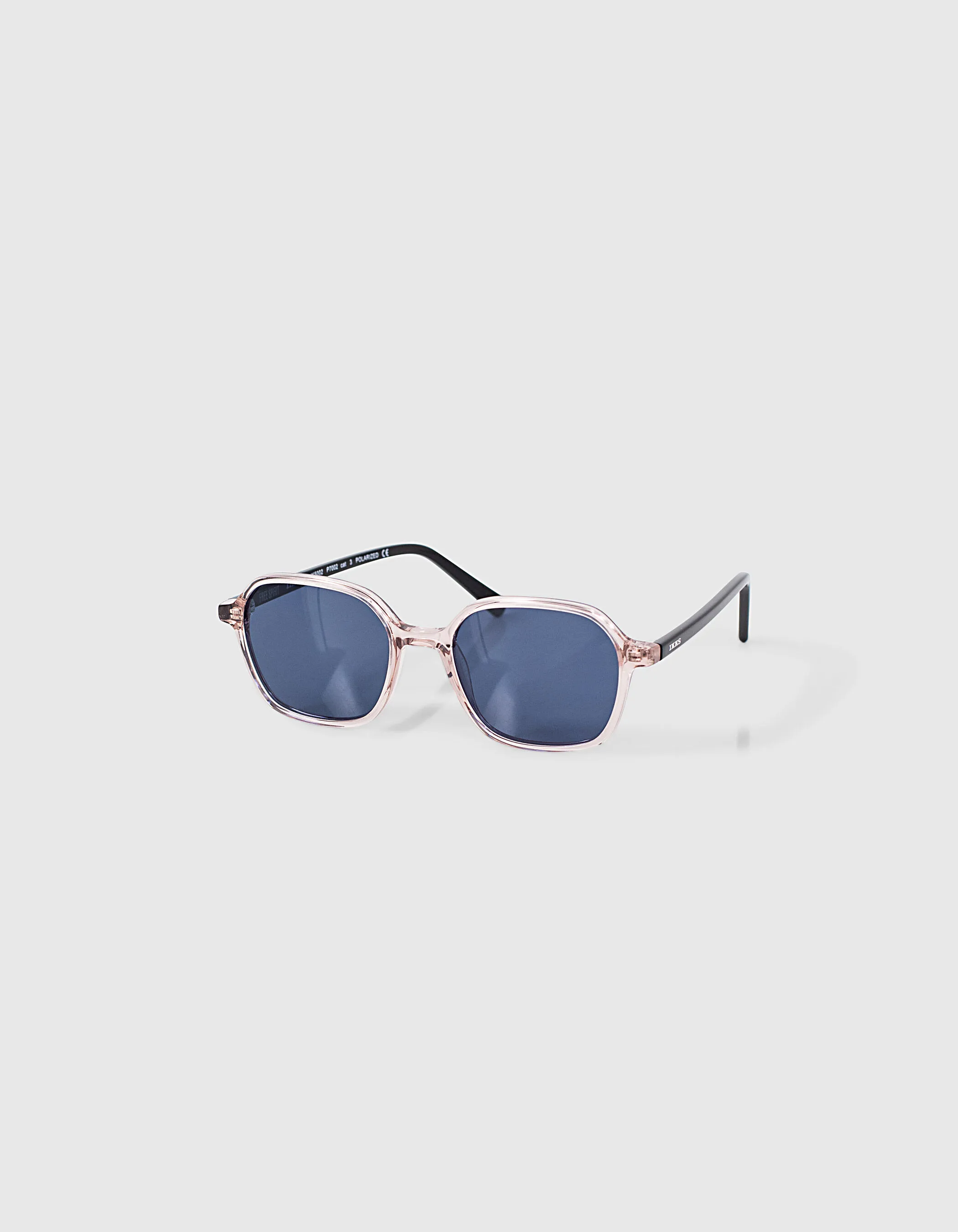 Lunettes solaires mixtes roses branches noires