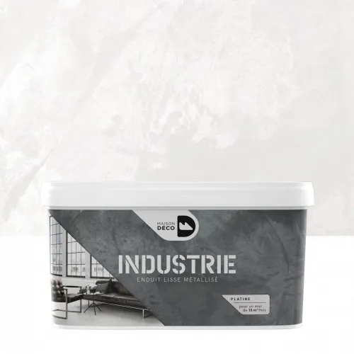 MAISON DECO Peinture à effet, Industrie MAISON DECO, platine, 4 kg
