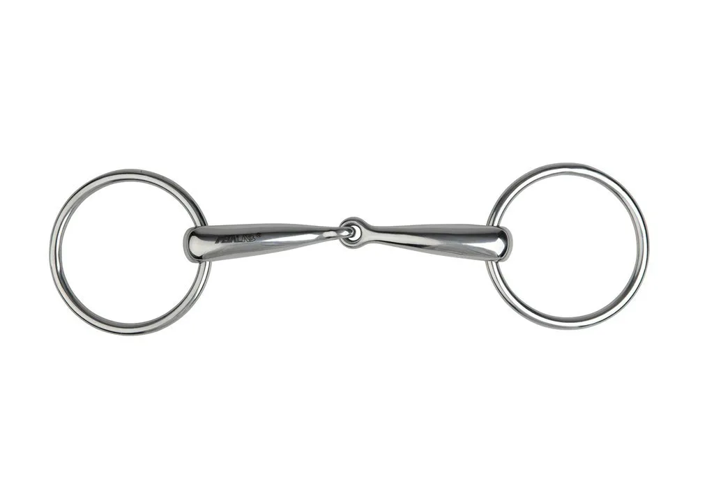 Mors 2 Anneaux Metalab Canon Creux 19 mm - Equi-Clic