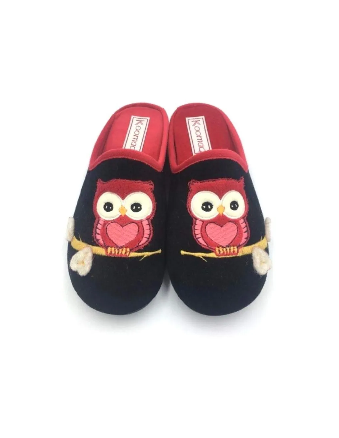 Mules Hibou/Chouette Koomac Pimky Noir