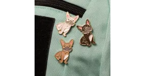 Pin's en émail Bouledogue Français