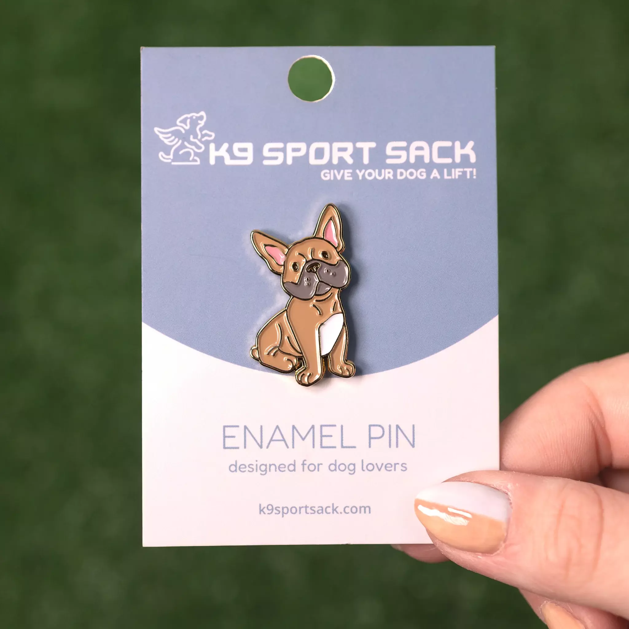 Pin's en émail Bouledogue Français