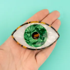 Pince à cheveux Oeil Vert
