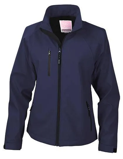 Result R128F Pour Femmes Base Layer Soft Shell Jacket