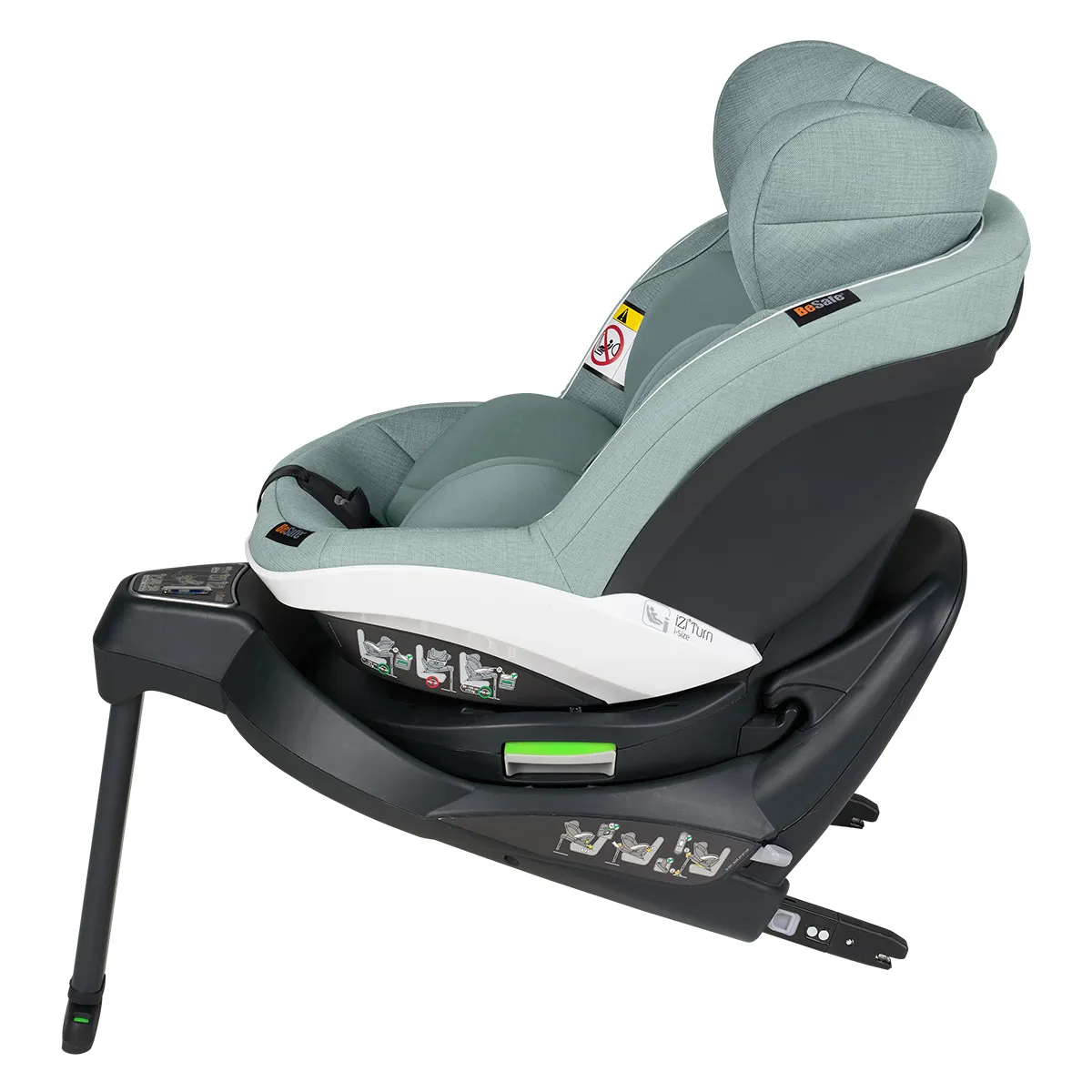 Siège Auto iZi Turn i-Size Groupe 0+/1 - Sea Green Mélange