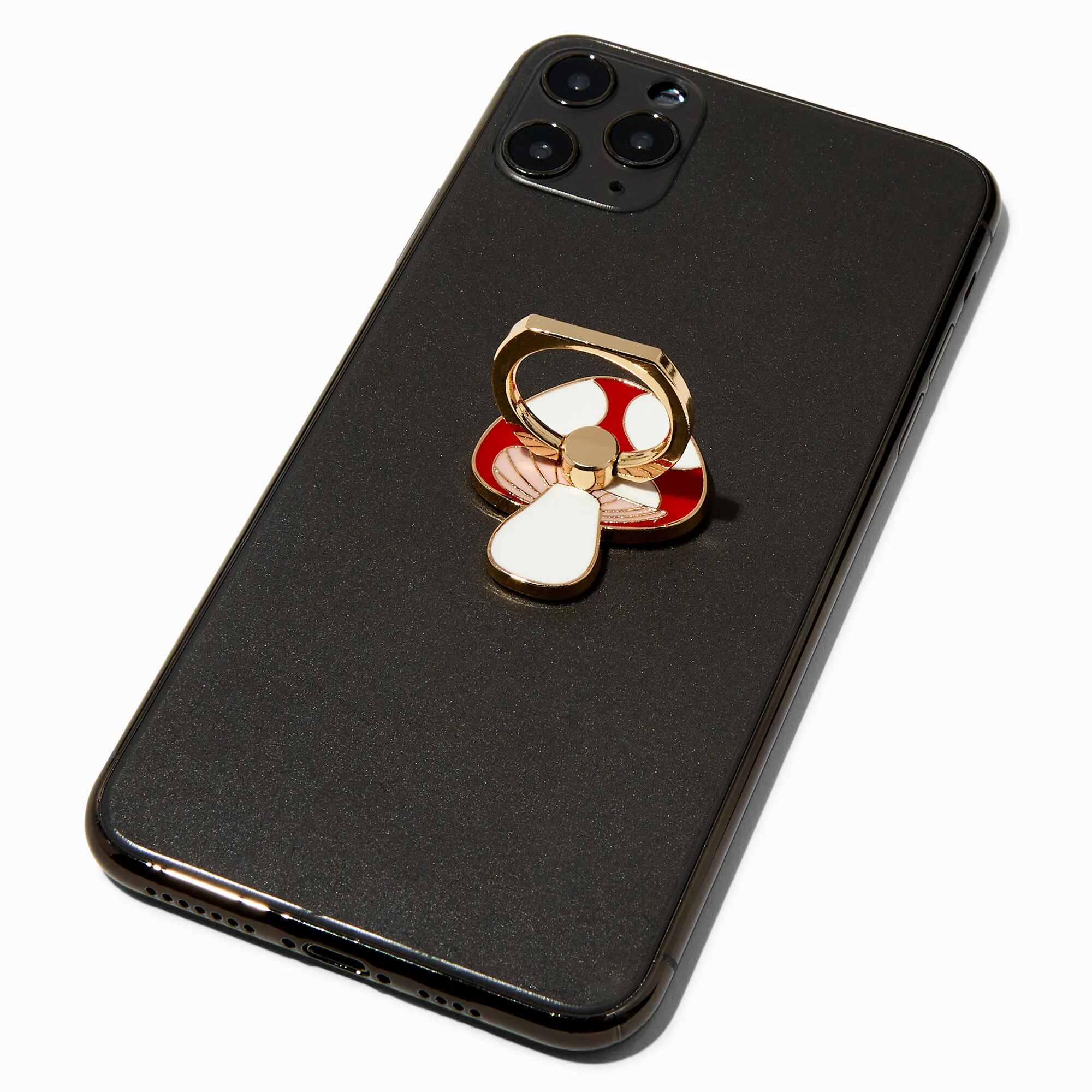 Support à anneau portable champignon émaillé