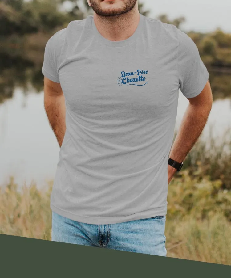 T-Shirt Beau-Père Chouette face Pour homme
