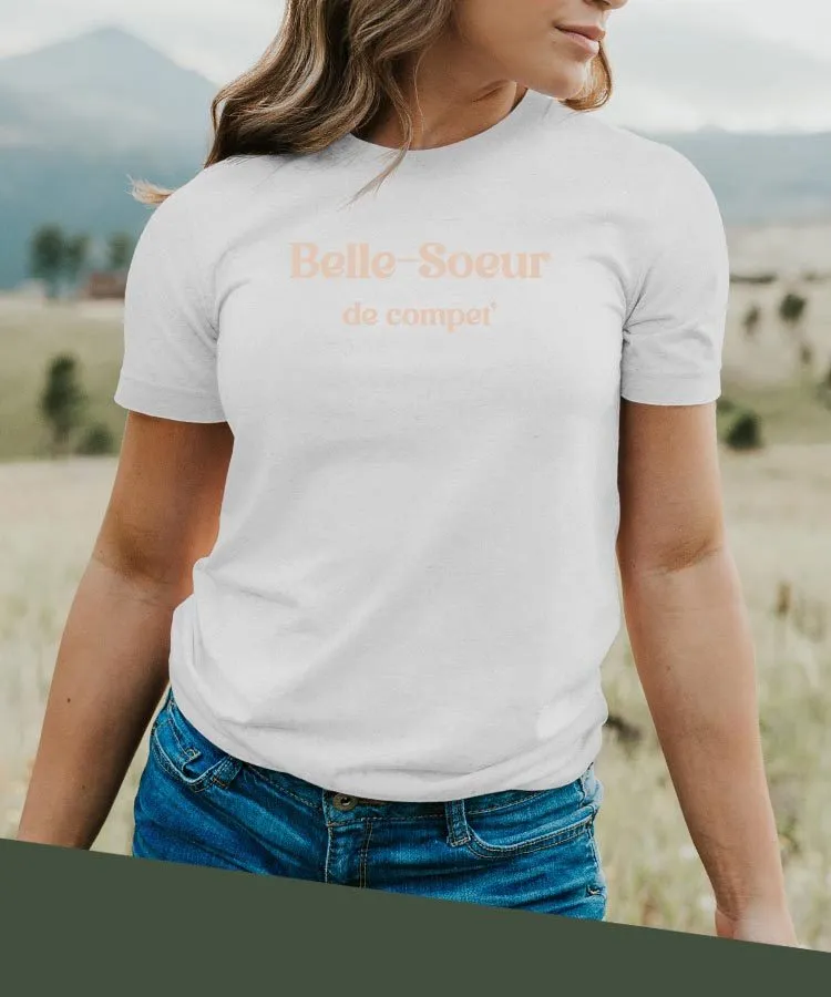 T-Shirt Belle-Soeur de compet' Pour femme