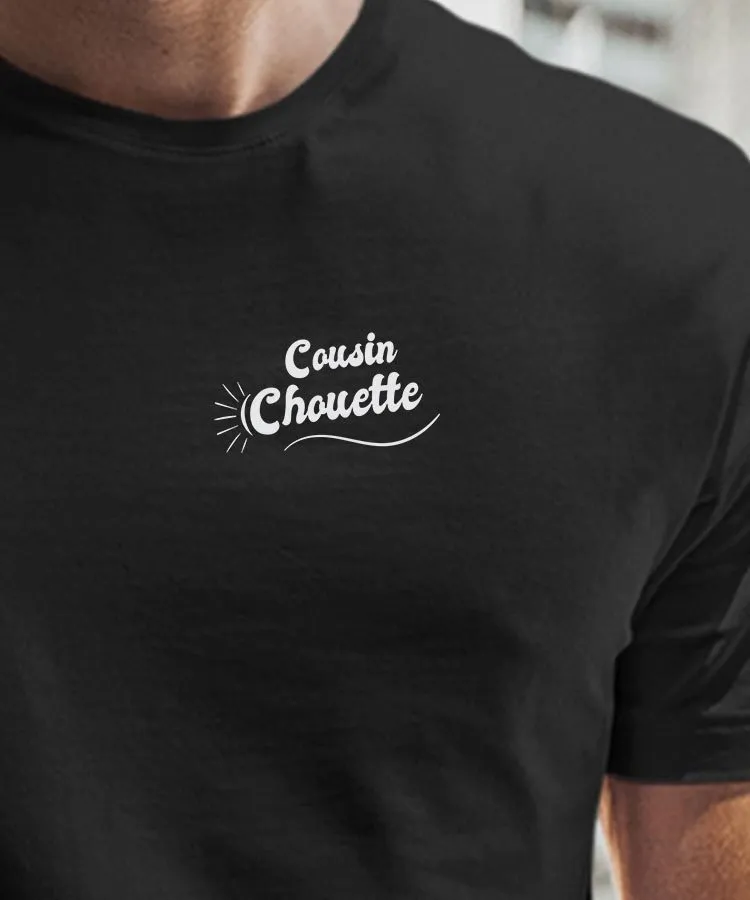 T-Shirt Cousin Chouette face Pour homme