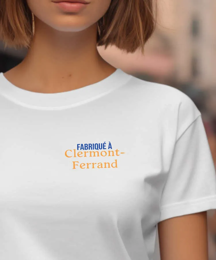 T-Shirt Fabriqué à Clermont-Ferrand