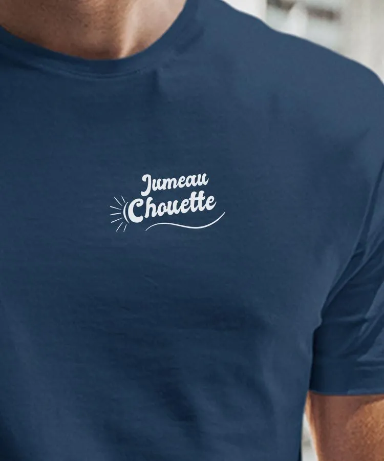 T-Shirt Jumeau Chouette face Pour homme
