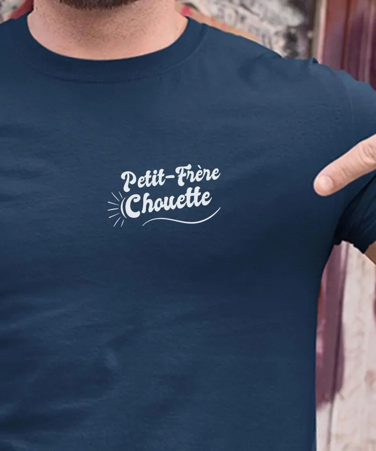 T-Shirt Petit-Frère Chouette face Pour homme