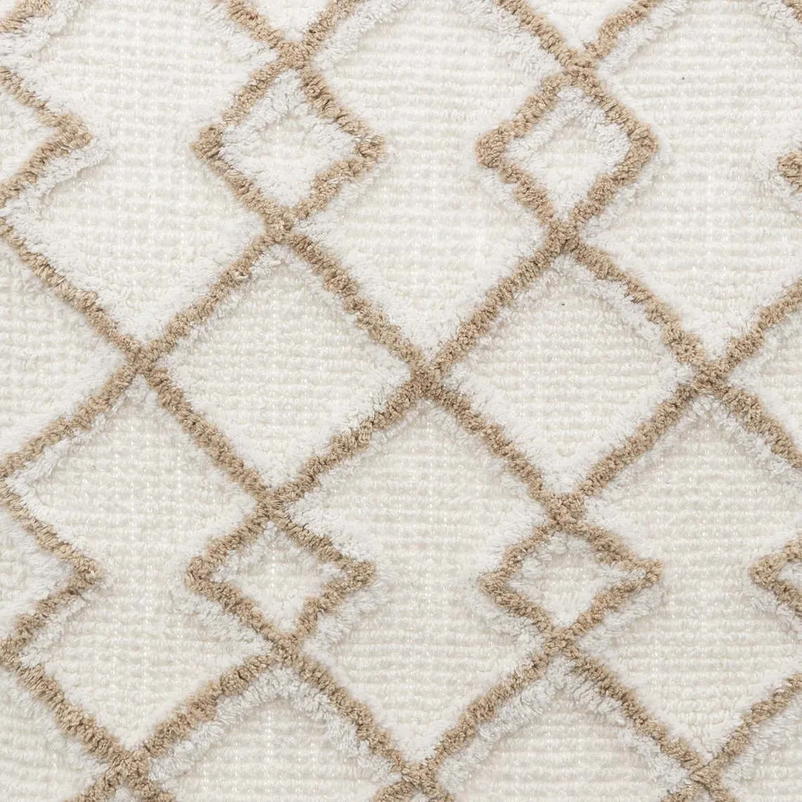 Tapis Ethnique 50 x 120 Taupe | 3 Suisses