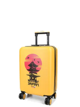 Valise Aérial Typique 55 cm Jaune  13316J  