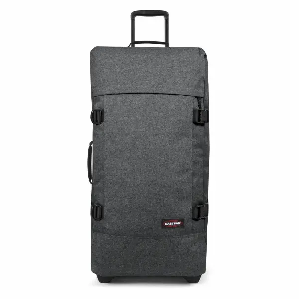 Valise souple Tranverz L 77H Black Denim | Eastpak - Gandy.fr
