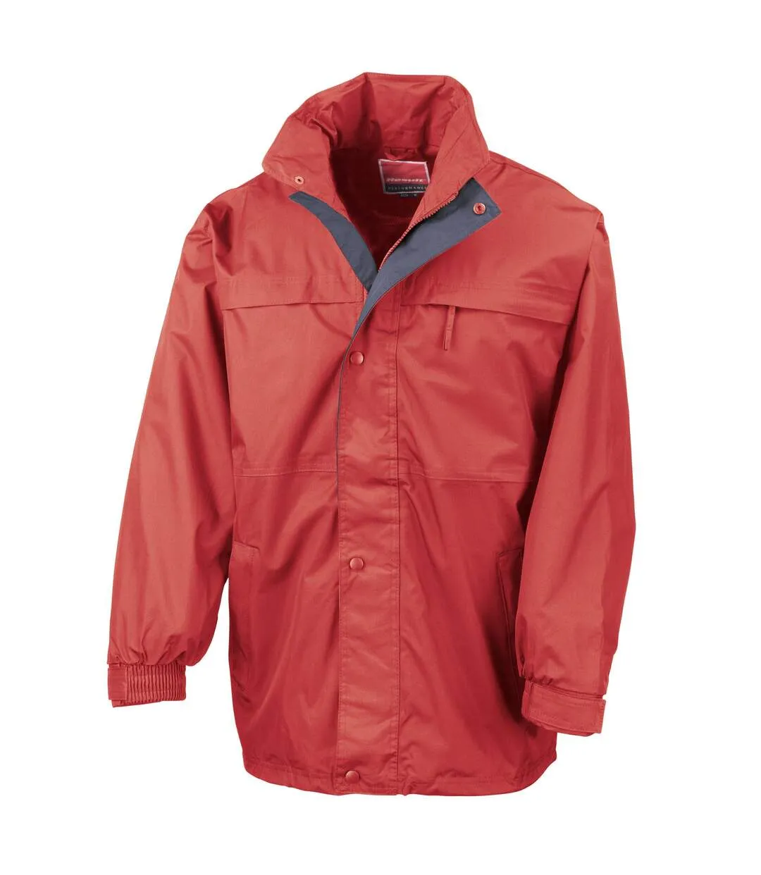 Veste homme rouge / bleu marine Result