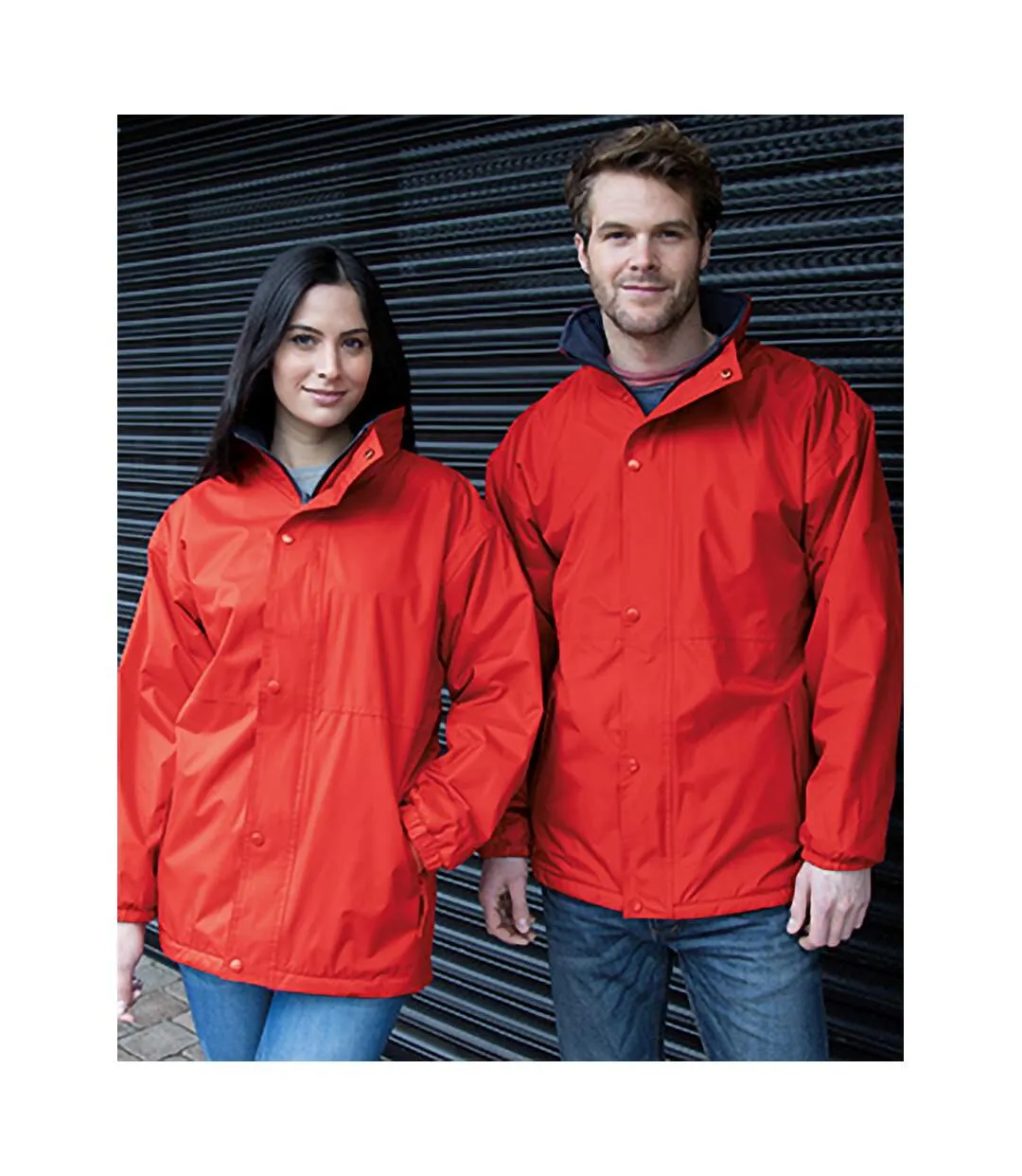 Veste réversible hommes rouge/bleu marine Result