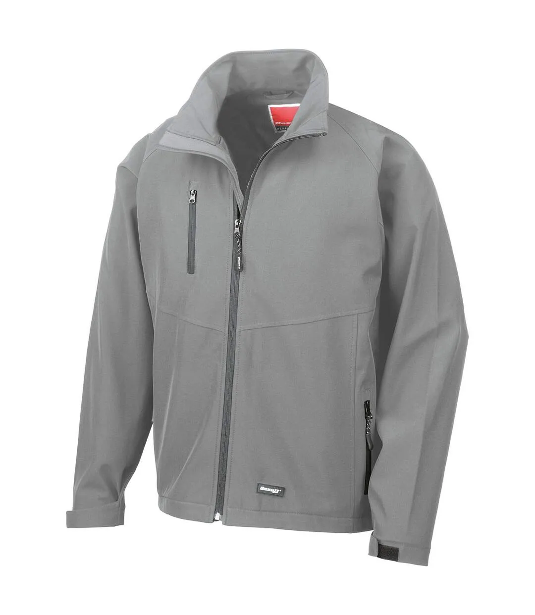 Veste softshell homme argenté Result